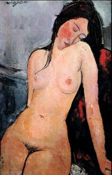 Amedeo Modigliani : Female nude